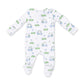 Angel Dear Golf Carts Blue - 2 Way Zipper Footie