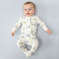 Angel Dear Golf Carts Blue - 2 Way Zipper Footie