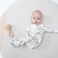 Angel Dear Sweet Baby Dinos - 2 Way Zipper Footie