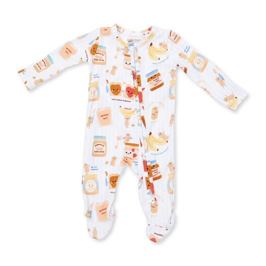 Angel Dear Spread the Love - 2 Way Zipper Footie