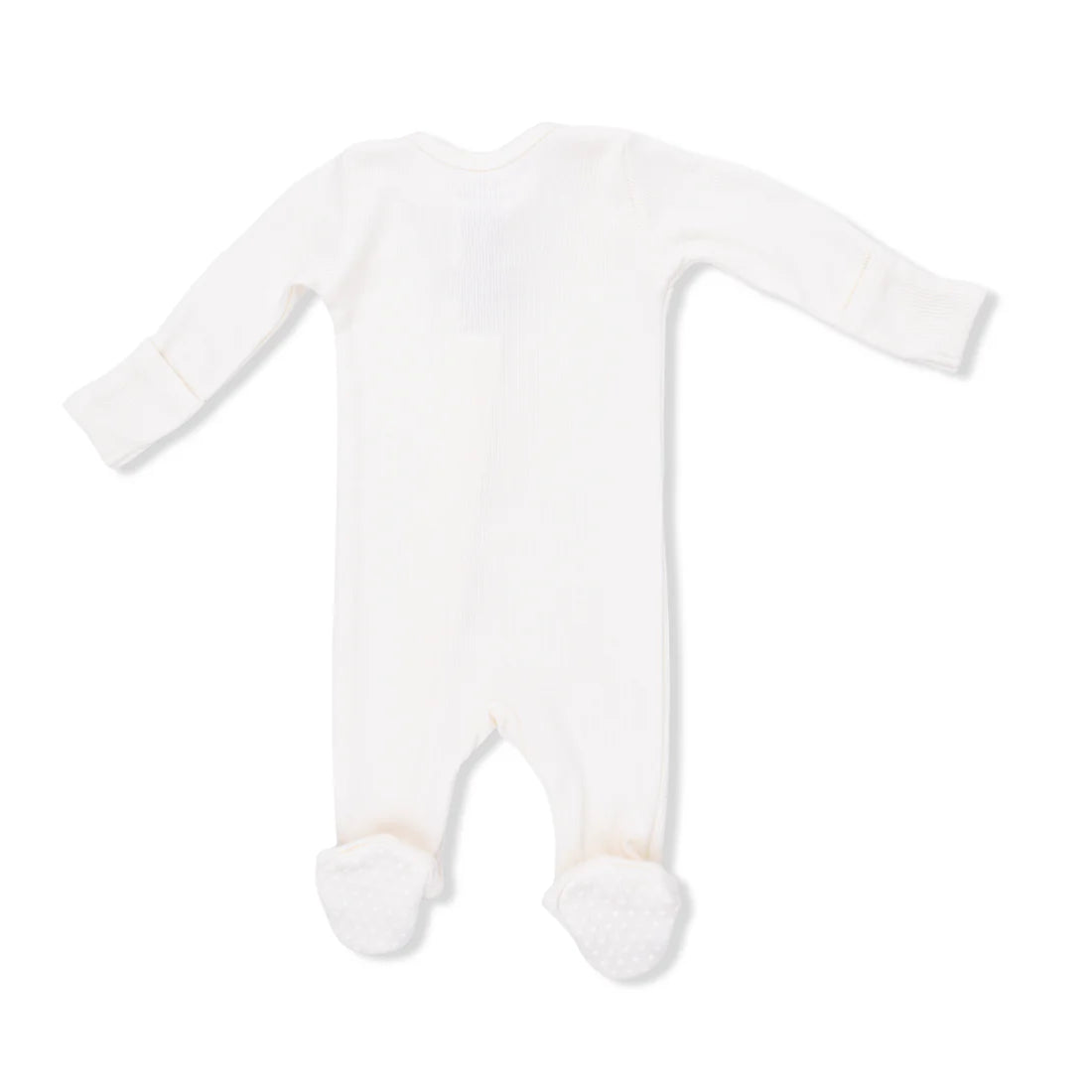 Angel Dear 2 Way Zipper Footie - Solid Sugar Swizzle