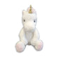 Beverly Hills Teddy Bear Company World's Softest Lushee 16 Inch - Unity White Unicorn Plush