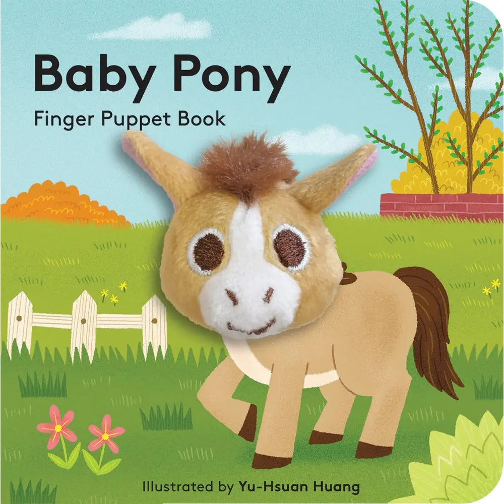 Chronicle Books Finger Puppet Book - Baby Pony