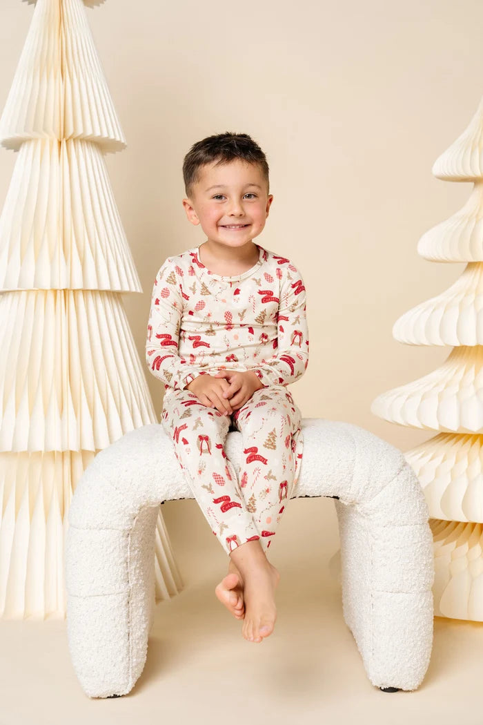 Lou Lou and Company Kids Loungewear Set - Mistletoe
