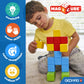GEOMAGWORLD USA Geomag™ Magicube Safari Stacking – 10 Piece Magnetic Blocks