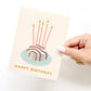 Easyhand Goods Happy Birthday Zebra Cake Greeting Card