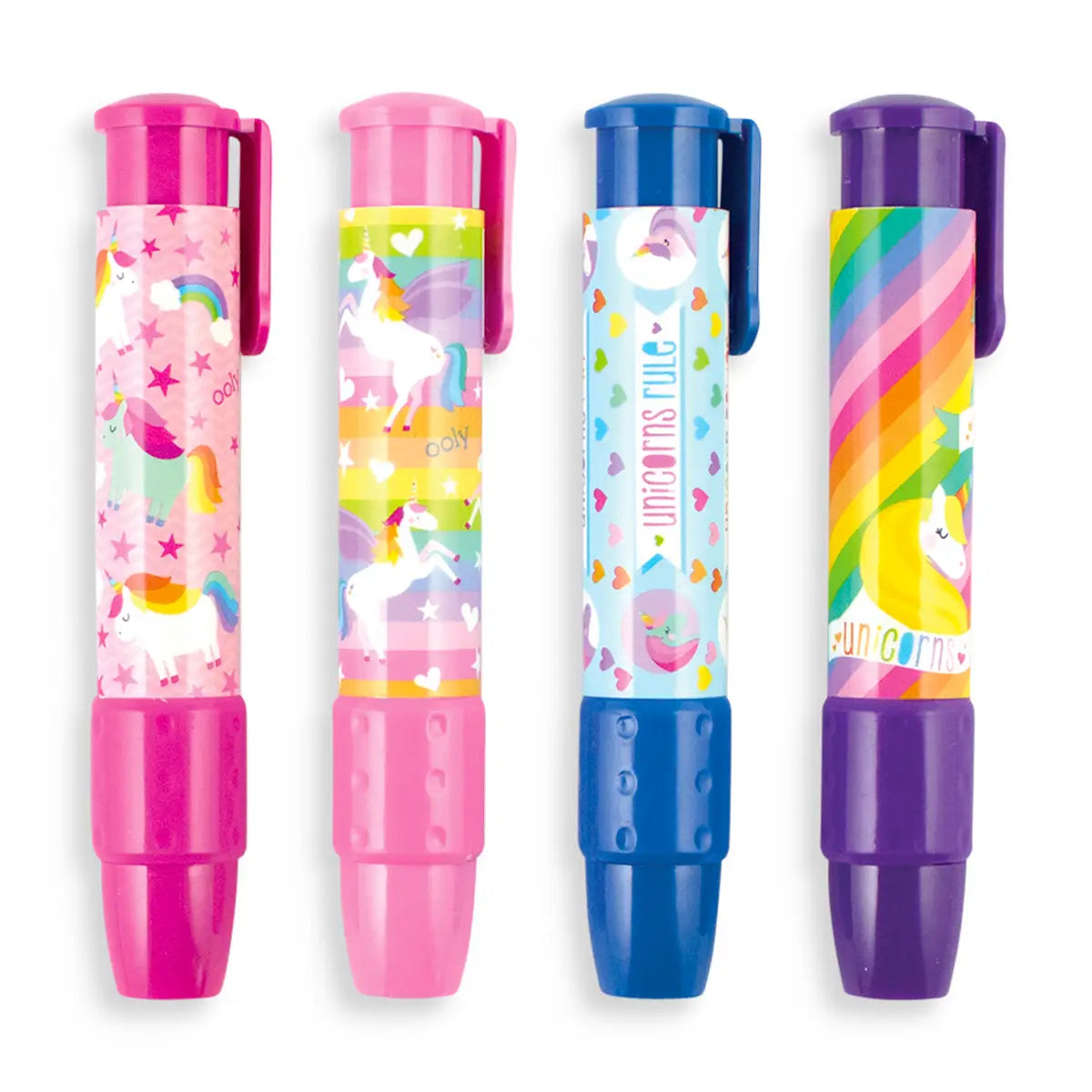 OOLY Unique Unicorns: Clickit Erasers (Assortment)
