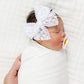 Lou Lou and Company Bow 3 Pack: White Headbands