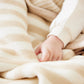 ChappyWrap Sweet Pea Stripe Oak Mini Blanket