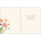 Gina B Designs Sympathy Greeting Card - Pink/Orange/Yellow Stems