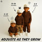 Funky Junque Two Tone Cap Certified Mamas Boy - Brown/beige