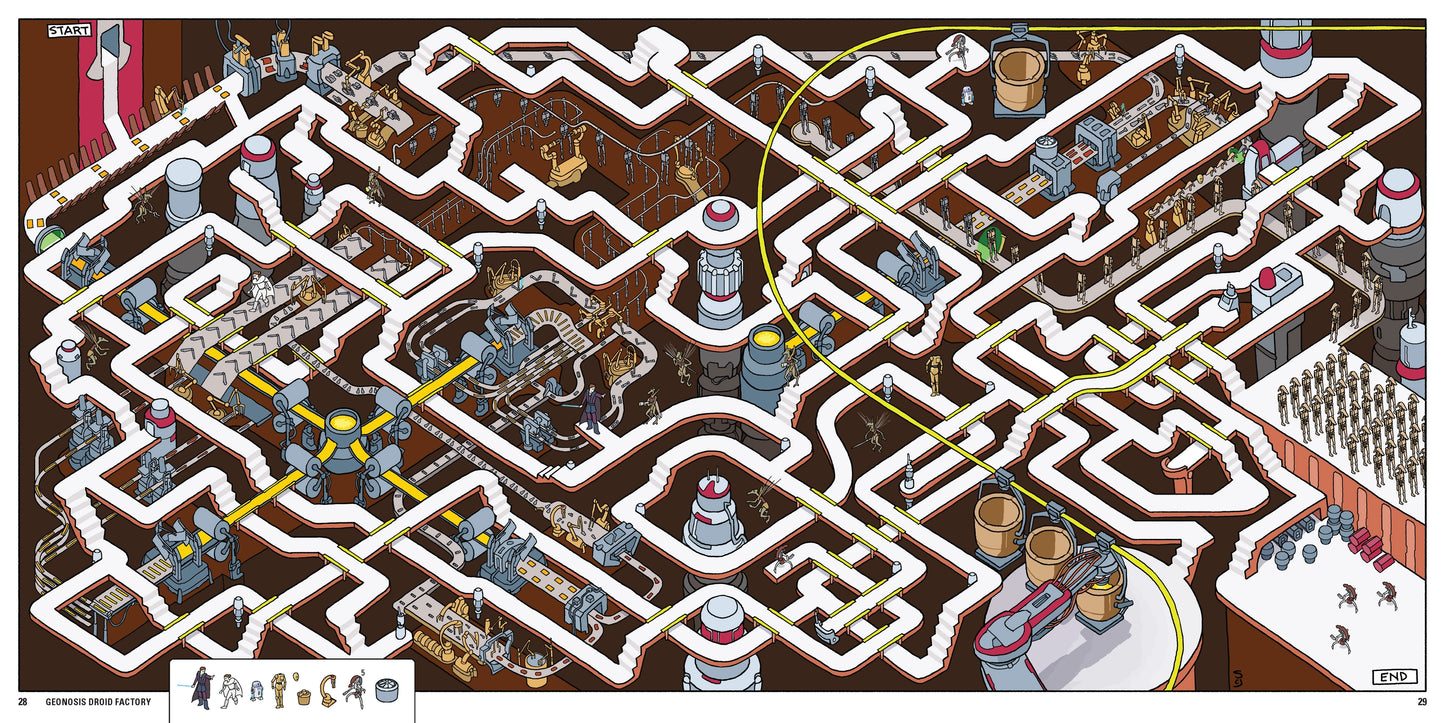 Chronicle Books Star Wars Mazes