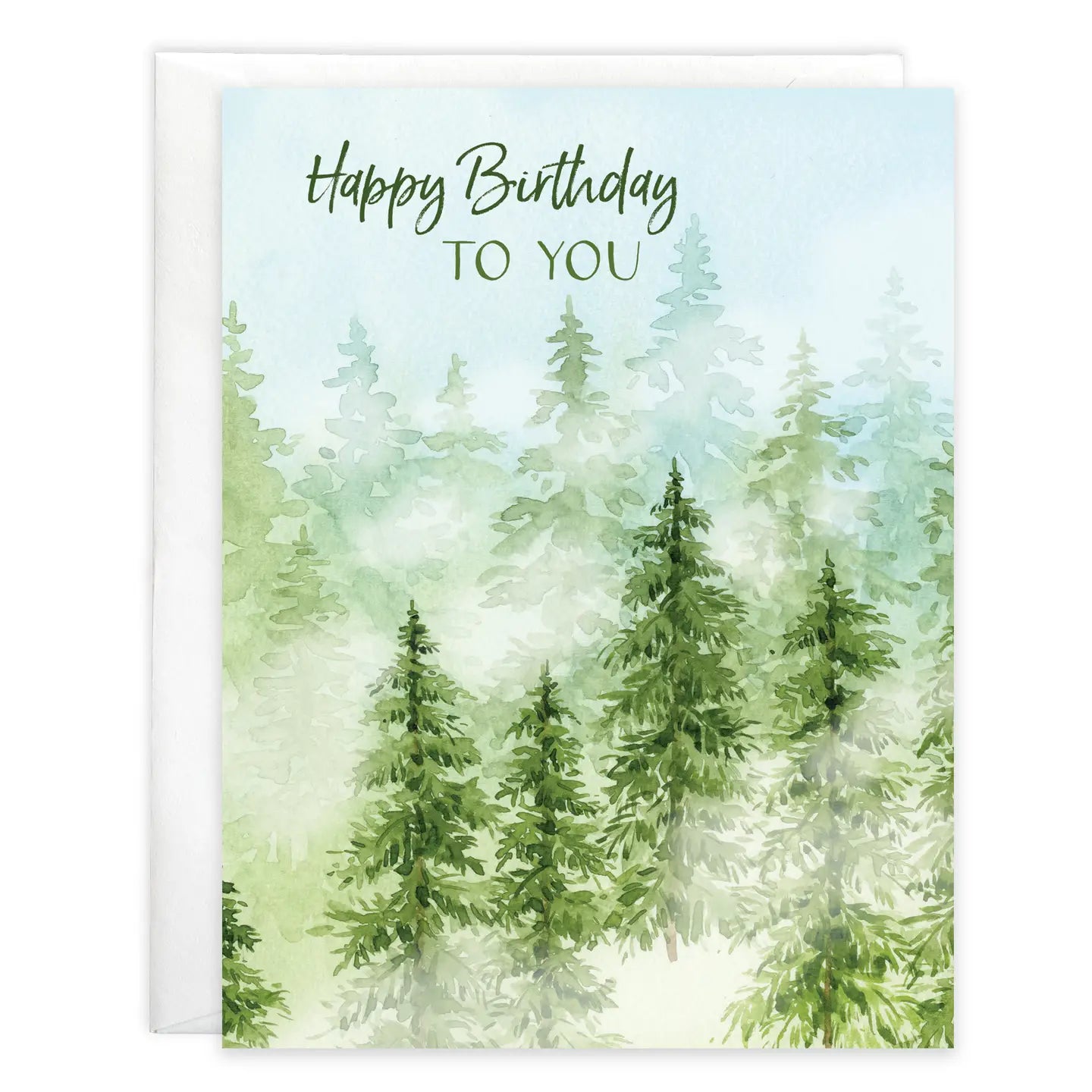 Gina B Designs Birthday Greeting Card - Forest