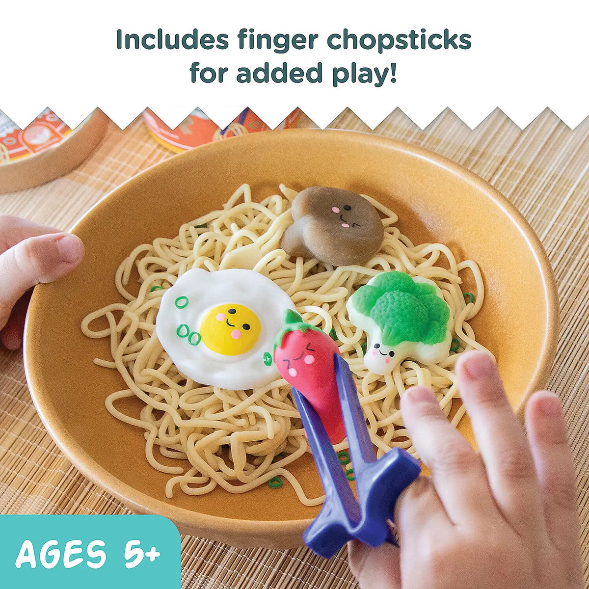 MindWare & Peaceable Kingdom Foodie Fidget - Ramen Bowl