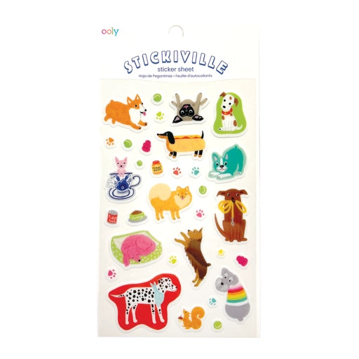 OOLY Stickiville Puffy Stickers