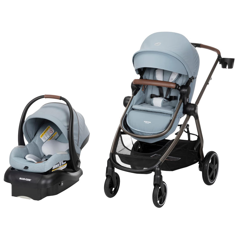 Maxi-Cosi Zelia2 Luxe 5-in-1 Modular Travel System with Mico Luxe - New Hope Gray
