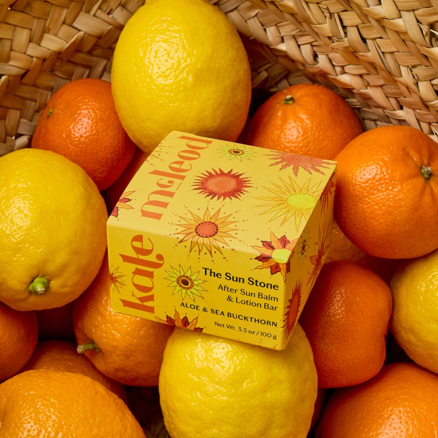 Kate McLeod The Sun Stone - After Sun Balm & Lotion Bar