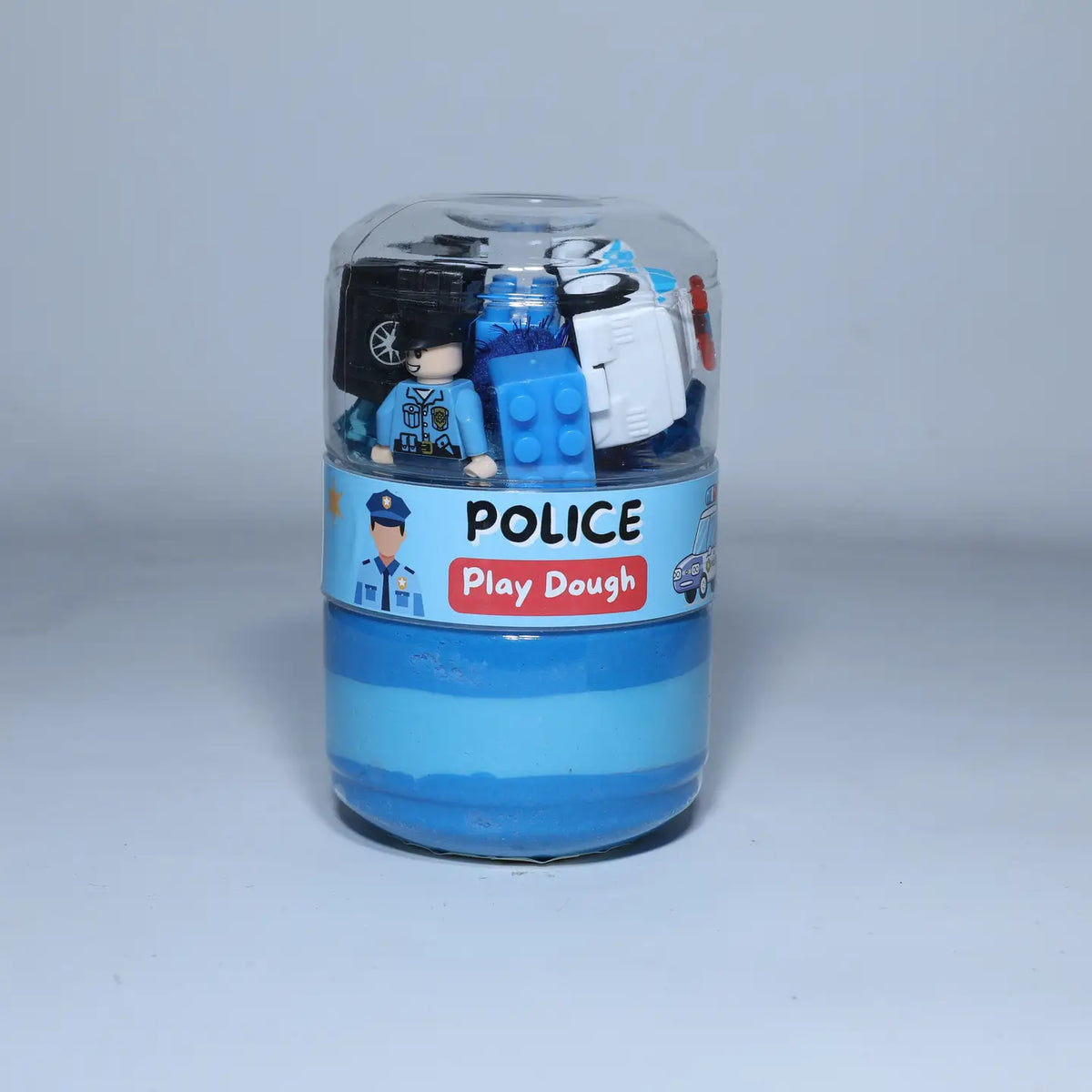 Play Play Dough Police Play Dough Jar