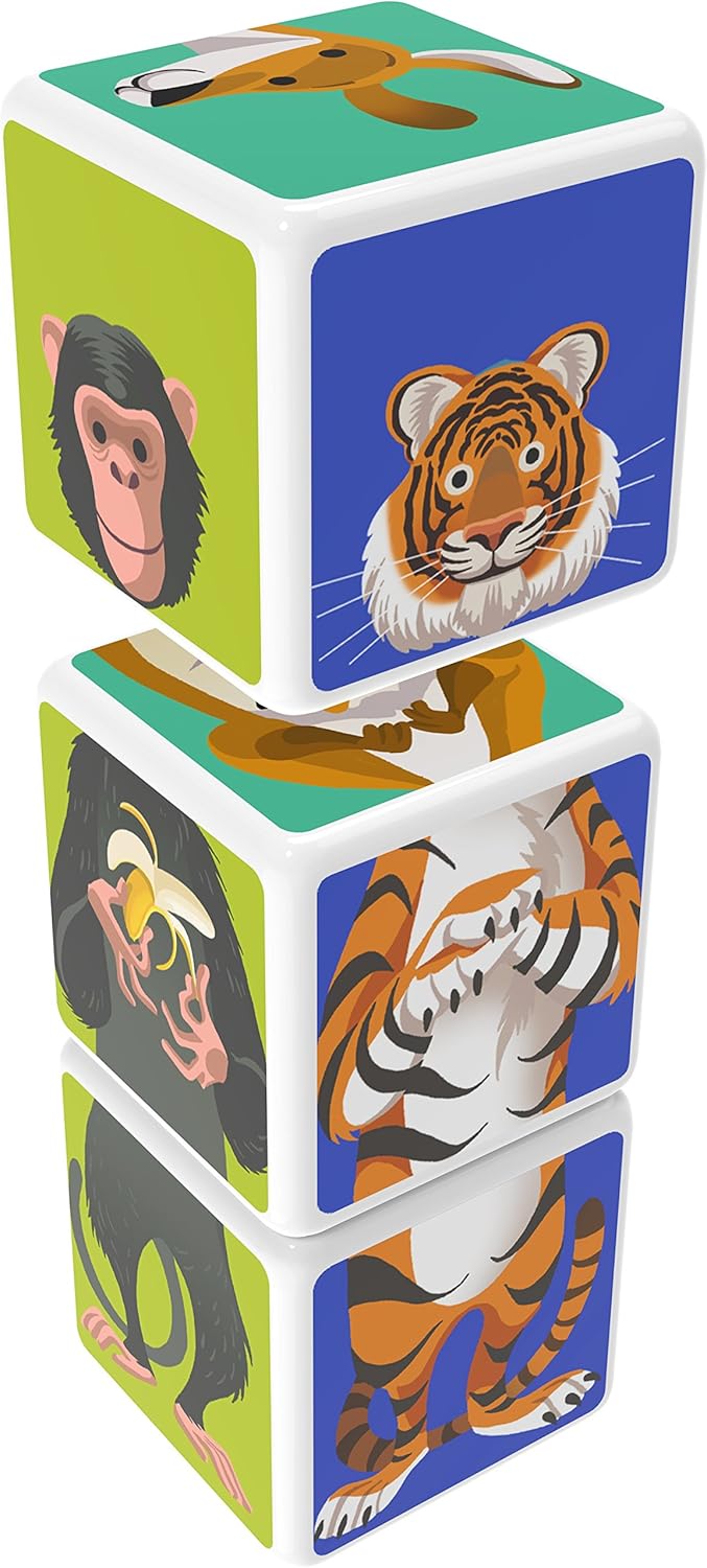 GEOMAGWORLD USA Geomag™ Magicube Mix & Match Animals Set