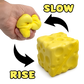 Novelty Brands Fun Doh Slow-Rise Cheese Sensory Squishy Toy - 1 Pc Random Variety
