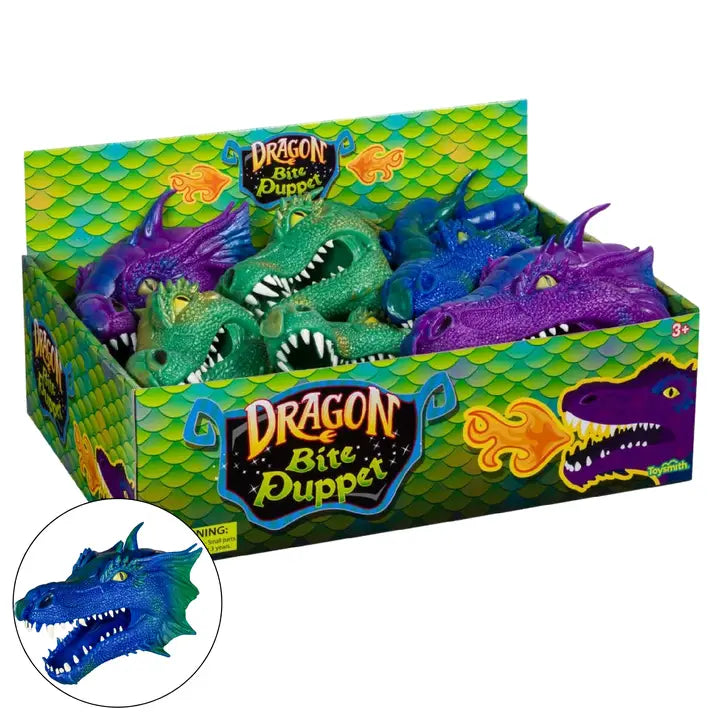 Toysmith Toysmith Dragon Bite Hand Puppet Asstortment