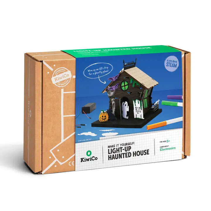 KiwiCo Inc Halloween Light Up Haunted House Science Kit for Kids