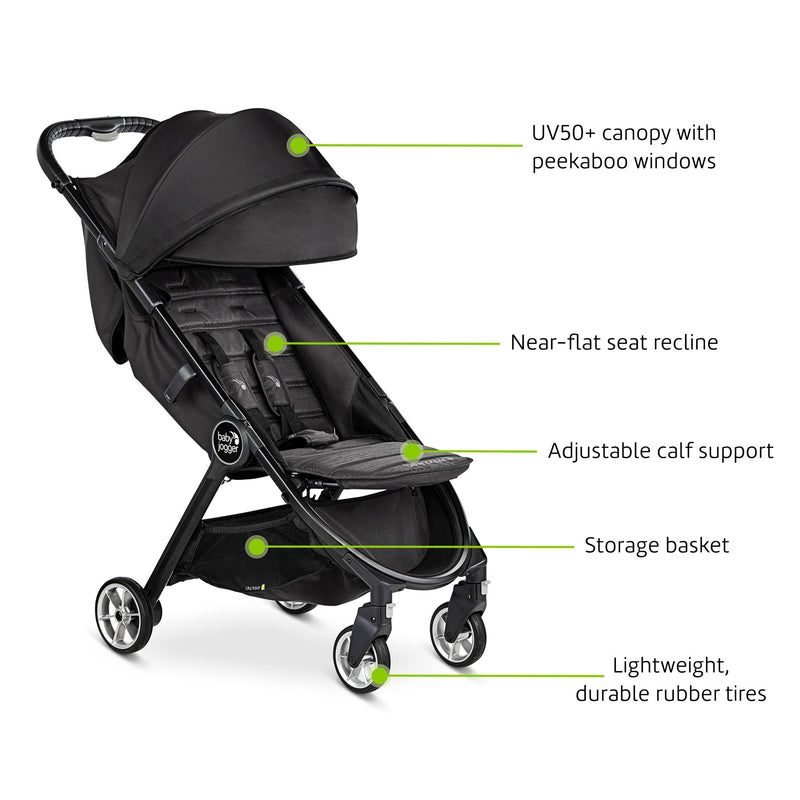 Baby Jogger® City Mini® 2 Stroller, Jet 