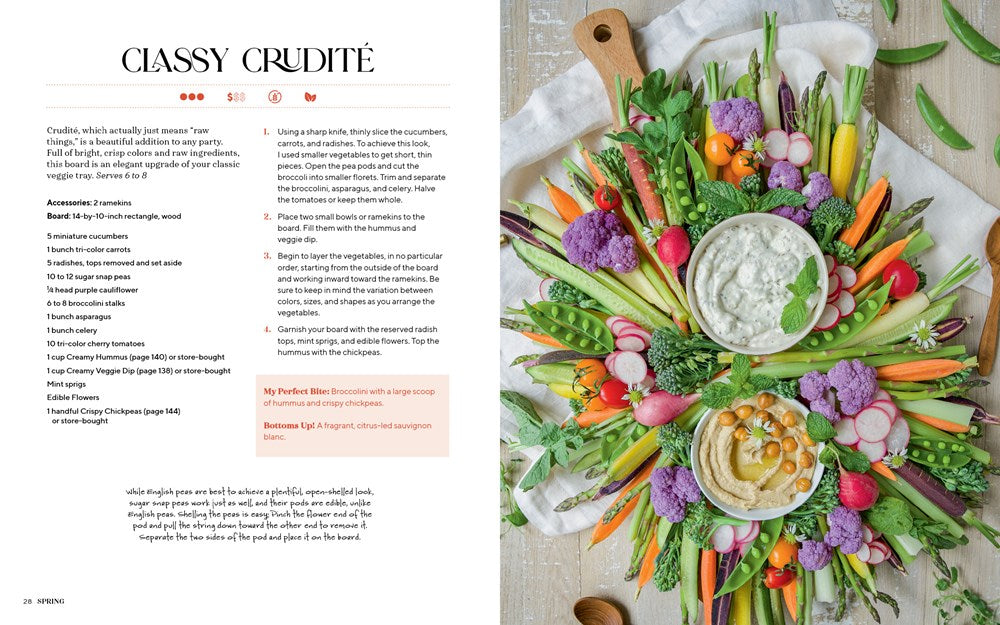 Gibbs Smith Art of the Board: Fun & Fancy Snack Boards, Recipes & Ideas