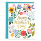 Gina B Designs Mother's Day Greeting Card - Happy Mom Flowers