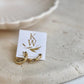 Katie Waltman Jewelry Gold Lace And Textured Hoops