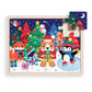 Chronicle Books Festive Friends 12 Piece Wooden Tray Puzzle