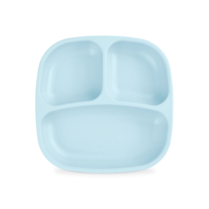Re-Play Divided Plate - Ice Blue