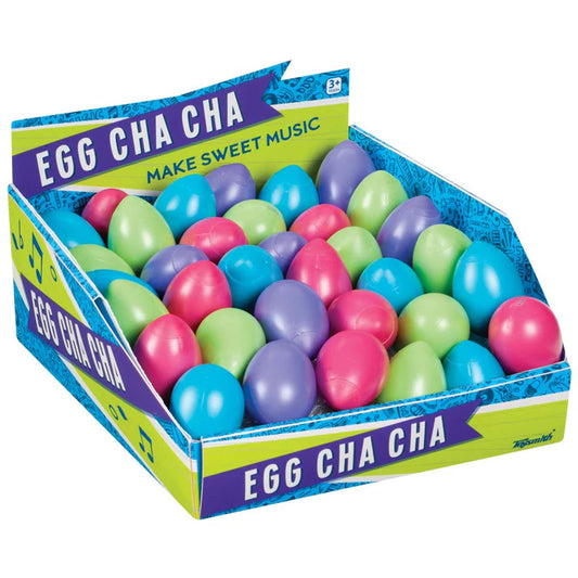 Toysmith Egg Cha Cha Maracas Musical Assortment