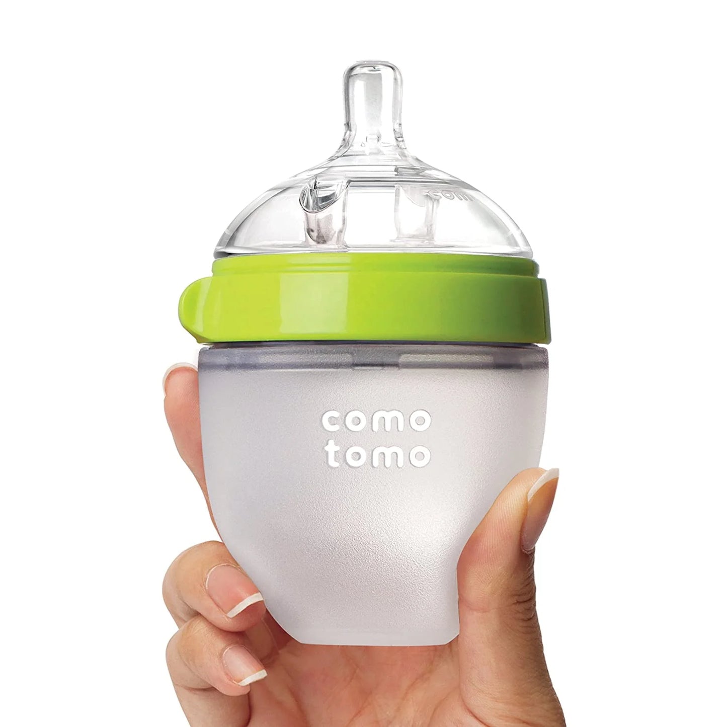 Comotomo Natural Feel Baby Bottle 5 oz - Green