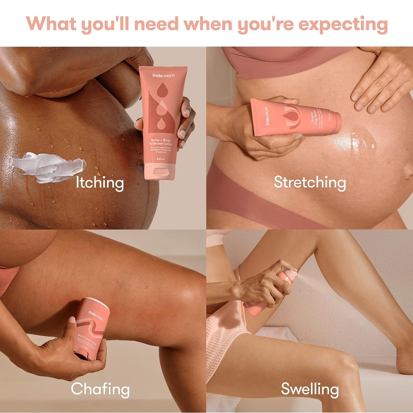 Frida Pregnancy Body Skincare Relief Set