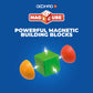 GEOMAGWORLD USA Geomag™ Magicube Safari Stacking – 10 Piece Magnetic Blocks