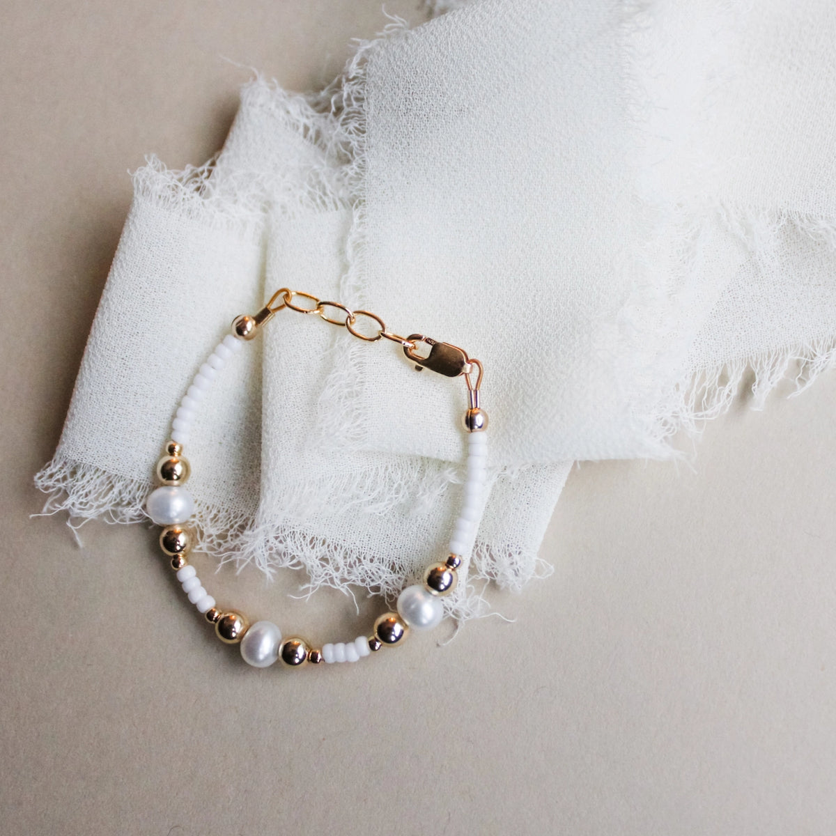 Joyful Bead Company Eleanor Gold Bracelet