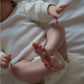 Luna and Luca Essential Knit Romper - White