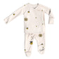 Bonsie Skin to Skin Babywear Footie - Bees & Honey