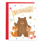 Gina B Designs Birthday Greeting Card - Floating Balloons
