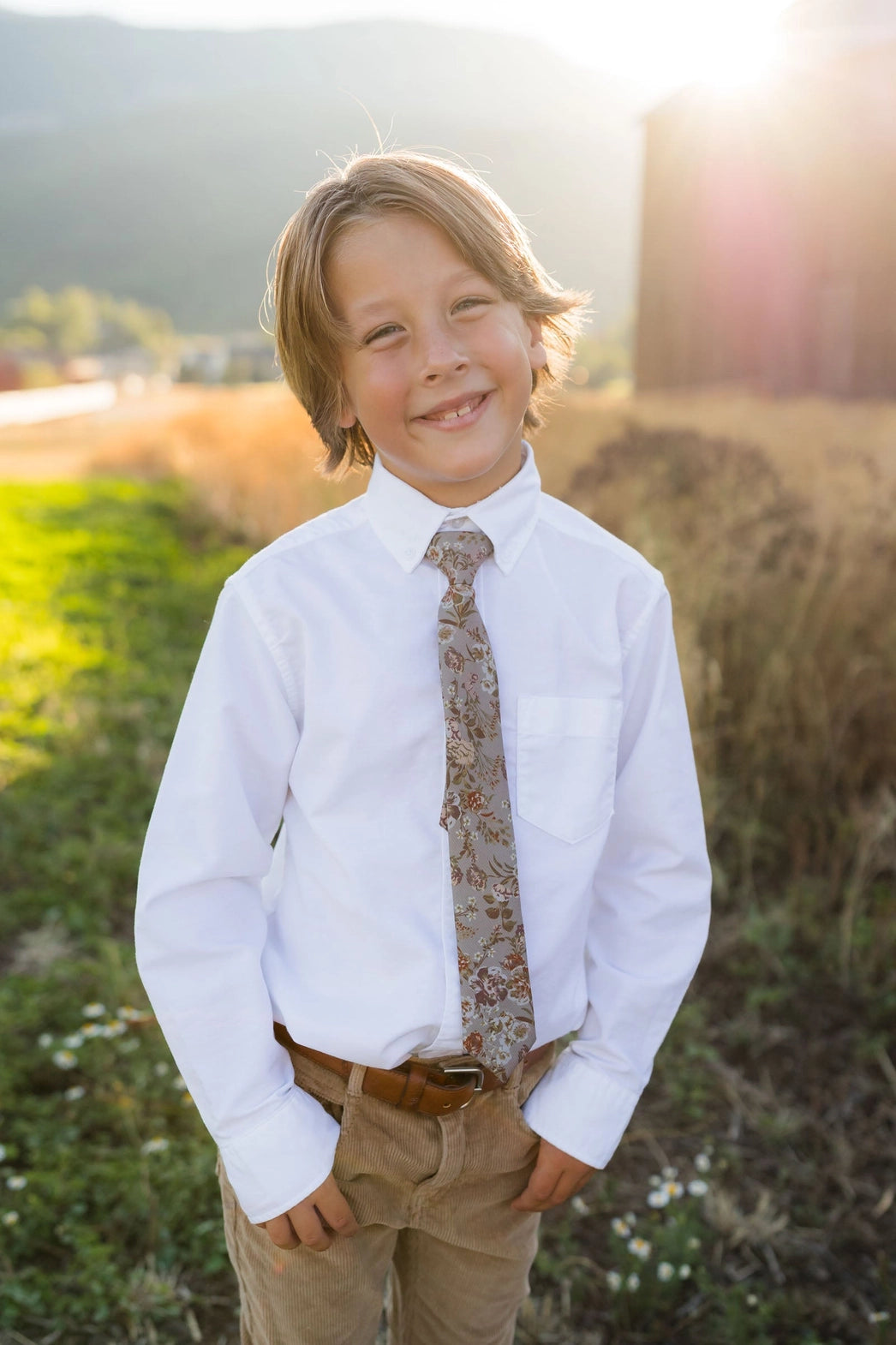 Boon Ties Briar Rose - Boys Tie