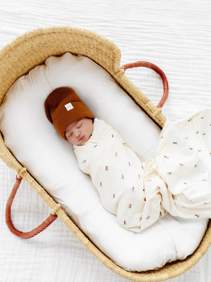 Lou Lou and Company Brighton Swaddle Blanket - Regular Luxe (48x48 Inches)