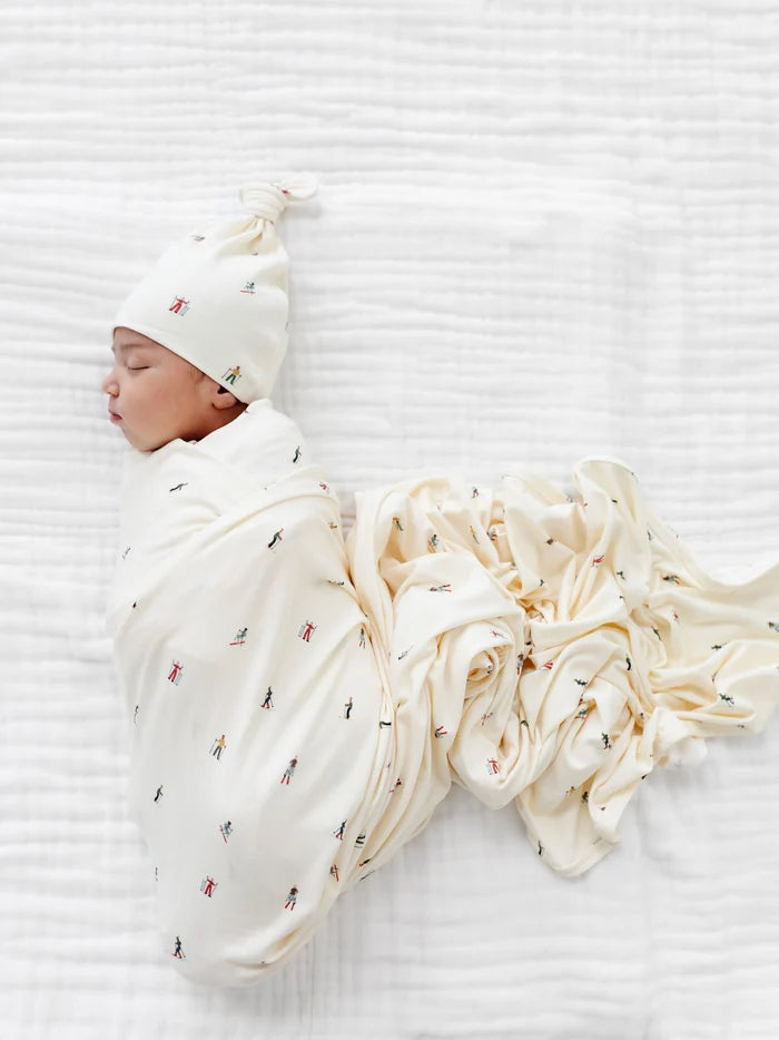 Lou Lou and Company Brighton Swaddle Blanket - Regular Luxe (48x48 Inches)