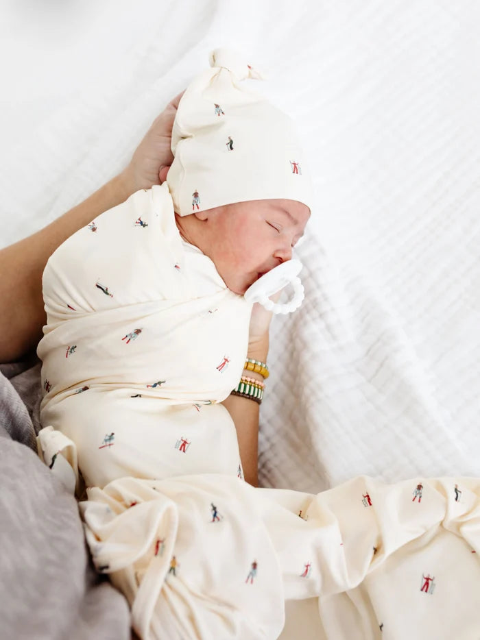 Lou Lou and Company Brighton Swaddle Blanket - Regular Luxe (48x48 Inches)