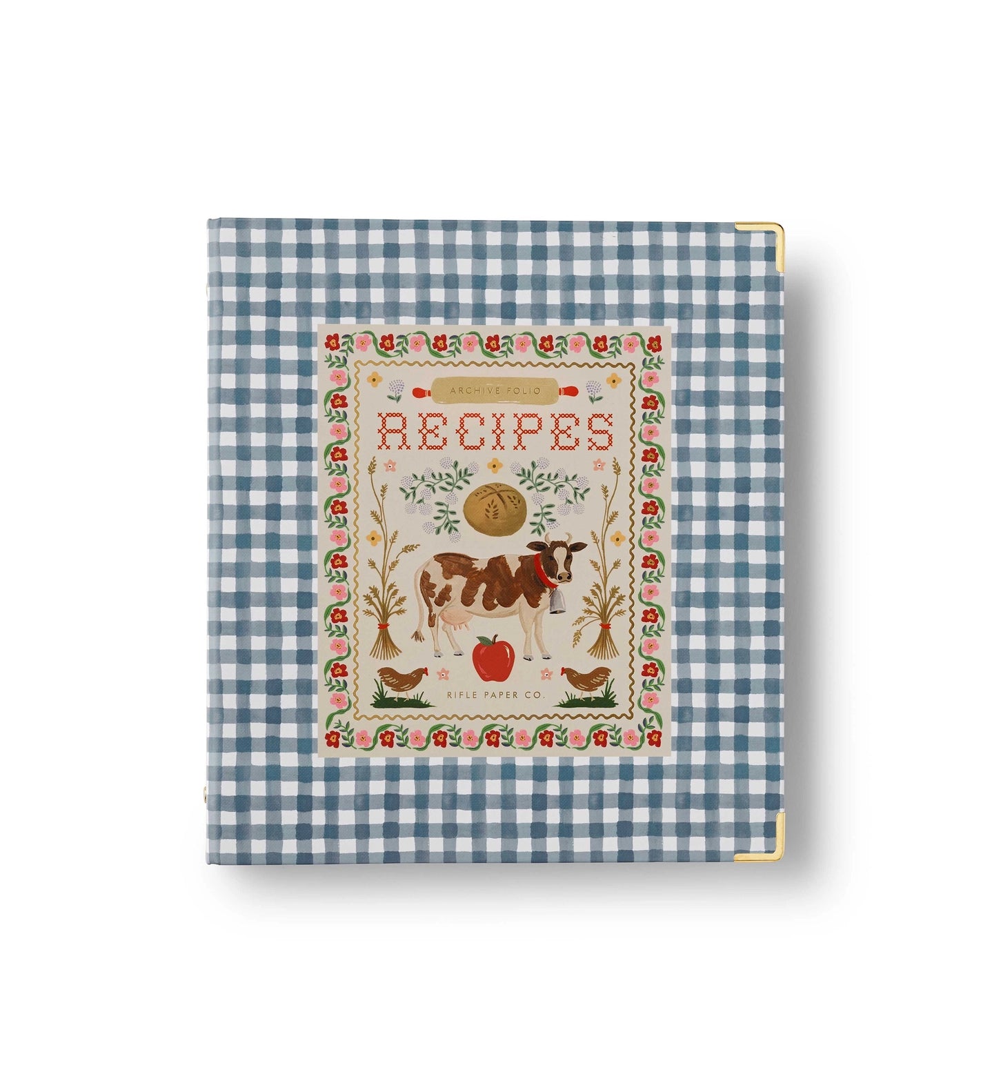 Rifle Paper Co Home Sweet Home Recipe Binder