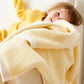 ChappyWrap Harborview Herringbone Butter Yellow Mini Blanket