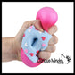 Curious Minds Toys Heart Sprinkle Donut Soft Doh Filled Stretch Ball Assortment