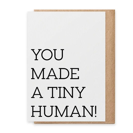 Paisley and Parsley Tiny Human - Greeting Card