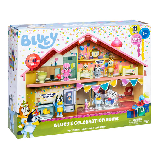 Toysmith Moose Toys Bluey Birthday Celebration