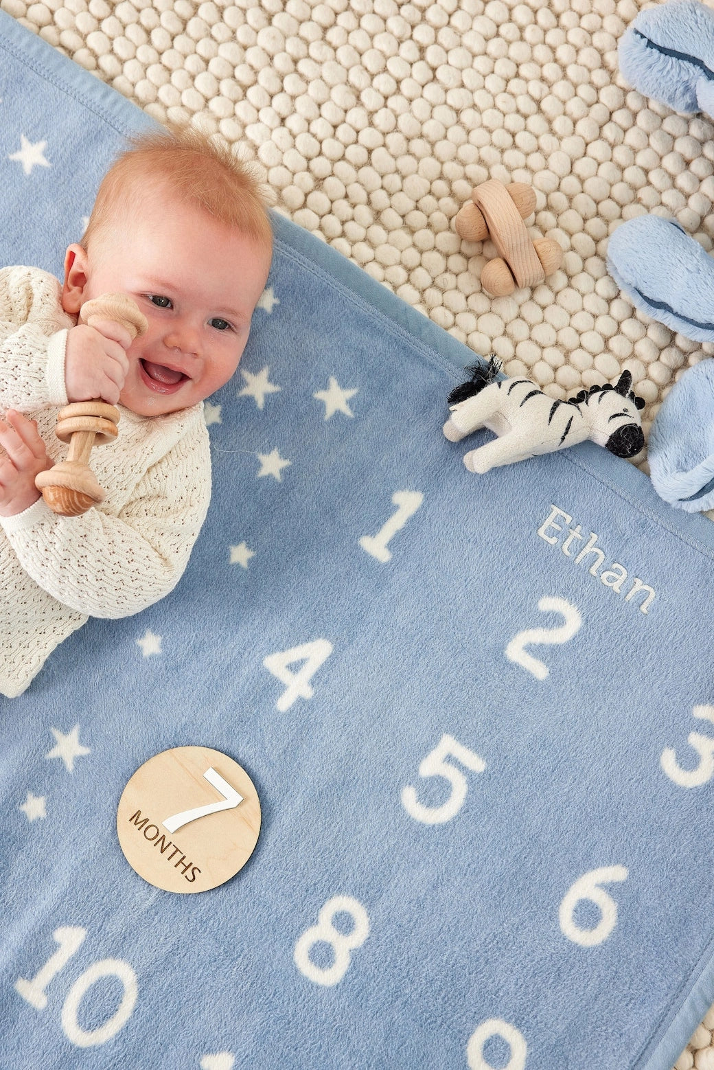 ChappyWrap Milestone Mini Blanket